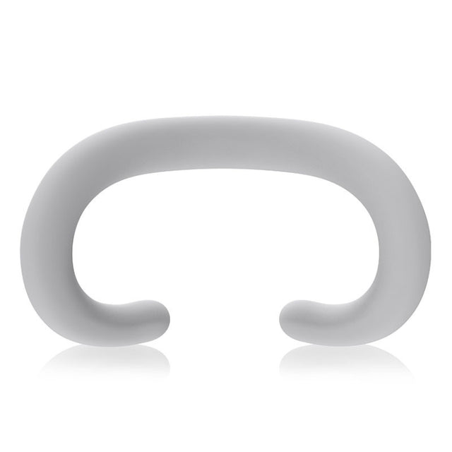 For Apple Vision Pro Silicone Eye Mask Sweatproof Dustproof Replaceable Silicone Case(White)