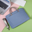 14 -14.6 Inch Oxford Cloth Laptop Bag Crossbody Carrying Case Briefcase(Blue) - 14.1 inch by PMC TechLife | Online Shopping South Africa | PMC TechLife | Buy Now Pay Later Mobicred