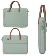 14 -14.6 Inch Oxford Cloth Laptop Bag Crossbody Carrying Case Briefcase(Gray)