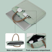 14 -14.6 Inch Oxford Cloth Laptop Bag Crossbody Carrying Case Briefcase(Gray)