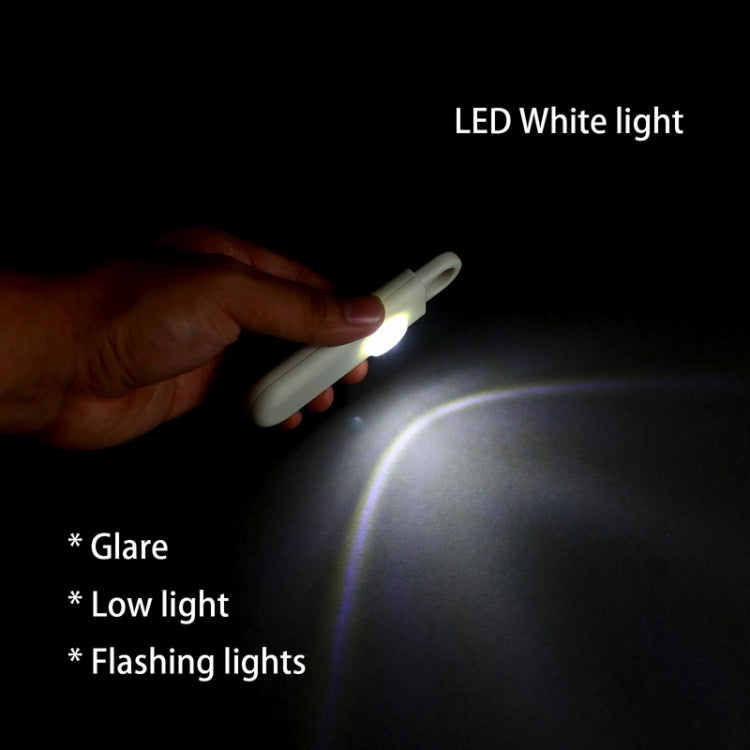 Women Personal Anti-pervert Alarm Outdoor LED Flashing Light Alarm(Black) - Anti-lost Alarm by PMC Jewellery | Online Shopping South Africa | PMC Jewellery | Buy Now Pay Later Mobicred