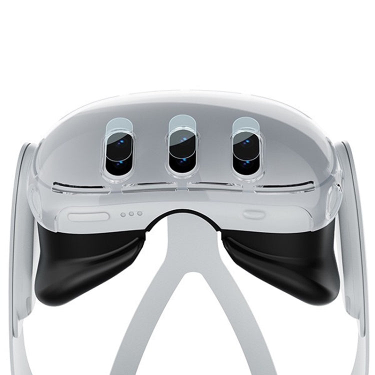 For Meta Quest 3 PC Protective Shell, Style: Single Shell (Ordinary Transparent Blue)