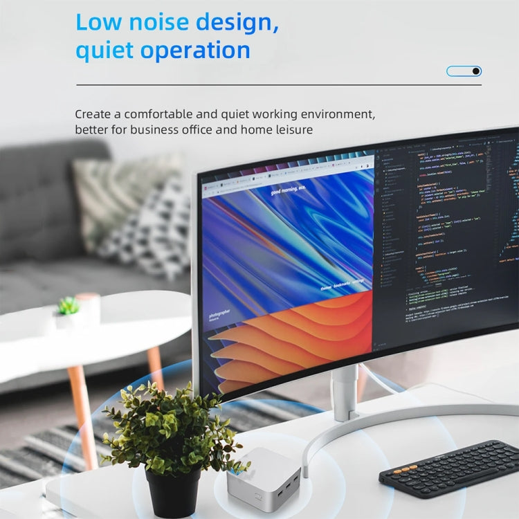 T8Plus Alder Lake-N100 4K Dual Band WIFI Bluetooth Office Game Portable Mini PC, Spec: 16G 256G US Plug - Windows Mini PCs by PMc TechLife | Online Shopping South Africa | PMc TechLife | Buy Now Pay Later Mobicred
