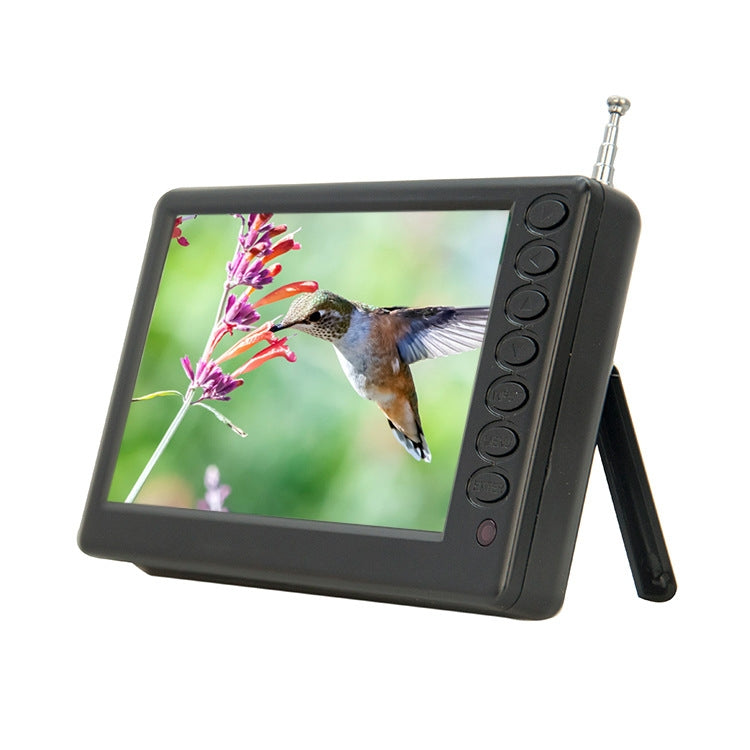 5 Inch Ultra-Thin Portable Car Digital LCD TV, Format: DVB-T2(US Plug)