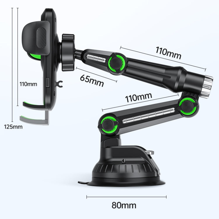 Car Windscreen Dashboard Suction Cup Phone Holder, Color: Regular Green - Car Holders by PMC TechLife | Online Shopping South Africa | PMC TechLife | Buy Now Pay Later Mobicred