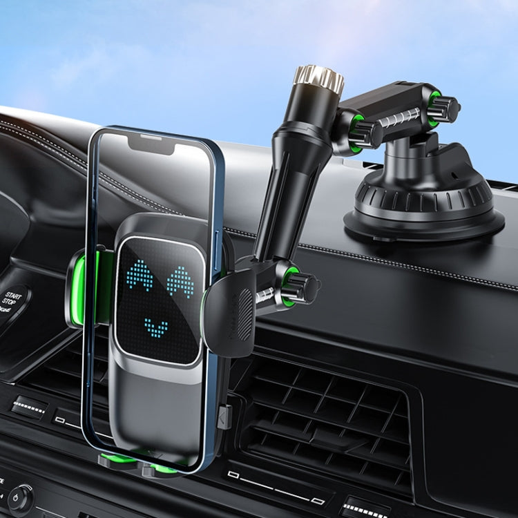 Car Windscreen Dashboard Suction Cup Phone Holder, Color: Extended Black - free shipping - PMC TechLife - Order now!