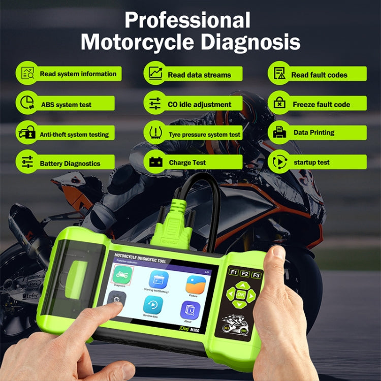 For Harley/Ducati/BMW JDiag Intelligent Heavy Duty Machine Tester - free shipping - PMC Jewellery - Order now!