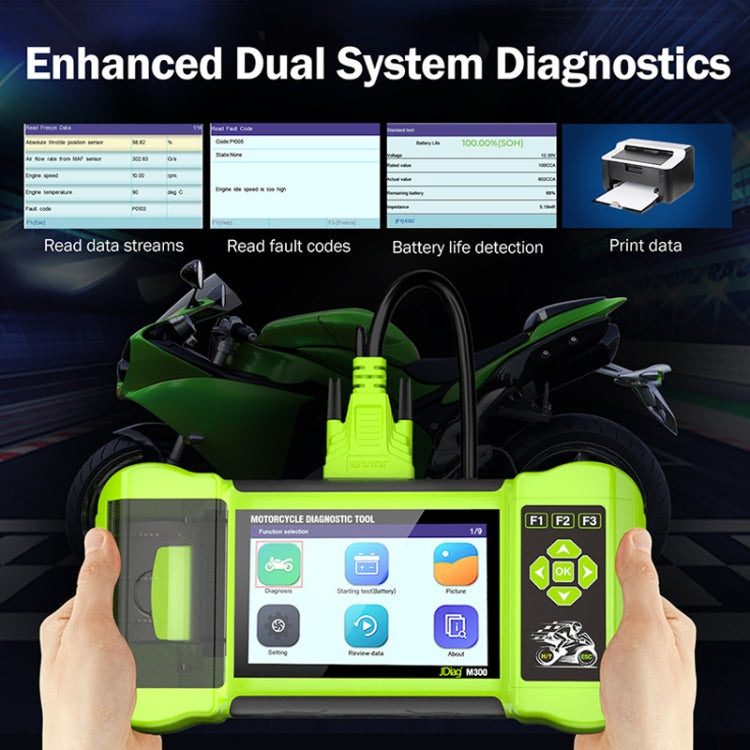 For Harley/Ducati/BMW JDiag Intelligent Heavy Duty Machine Tester - free shipping - PMC Jewellery - Order now!