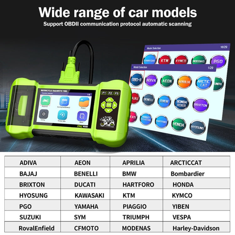 For Harley/Ducati/BMW JDiag Intelligent Heavy Duty Machine Tester - free shipping - PMC Jewellery - Order now!
