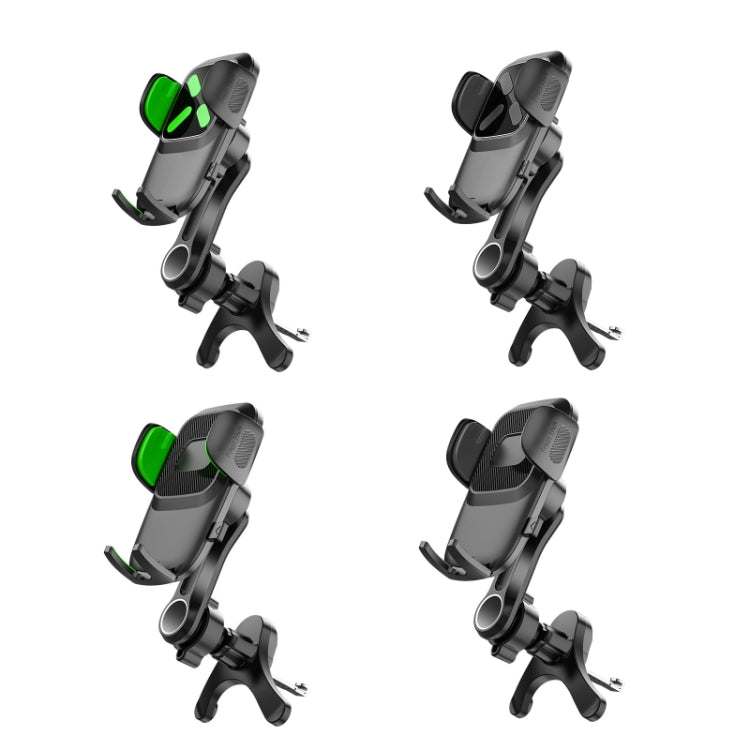 Car Air-conditioning Vent Y-shaped Base Mobile Phone Holder, Color: Ninth Generation Black - free shipping - PMC TechLife - Order now!