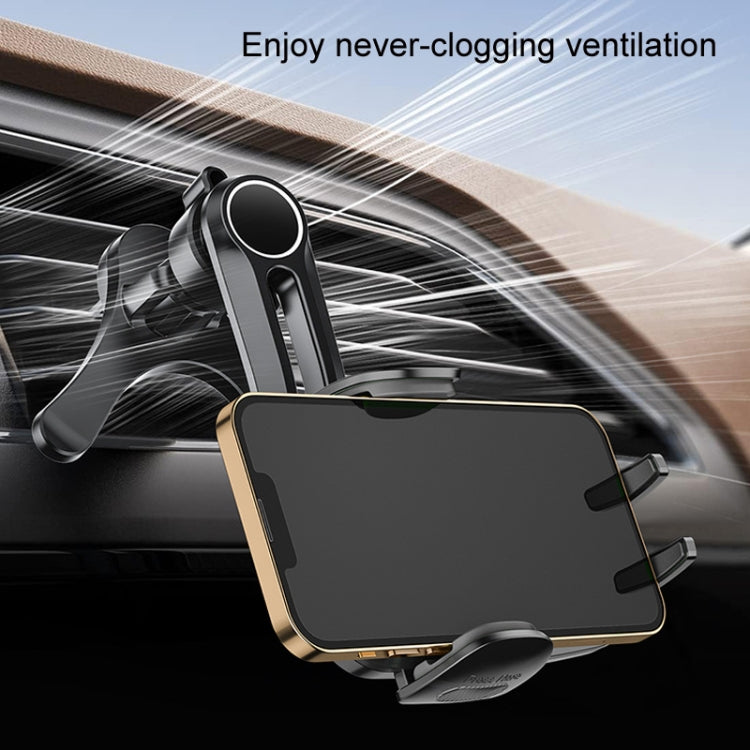 Car Air-conditioning Vent Y-shaped Base Mobile Phone Holder, Color: Tenth Generation Green - Car Holders by PMC TechLife | Online Shopping South Africa | PMC TechLife | Buy Now Pay Later Mobicred