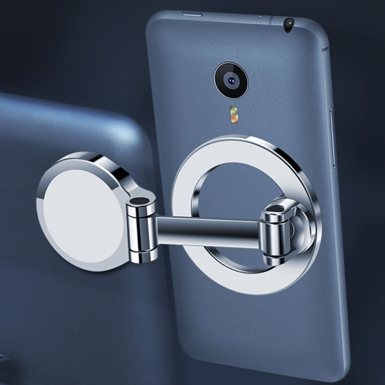 Zinc Alloy Car Screen Magnetic Mobile Phone Holder(Silver) - Car Holders by PMC TechLife | Online Shopping South Africa | PMC TechLife | Buy Now Pay Later Mobicred