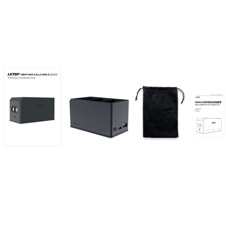 For DJI Mini 4 Pro / Mini 3 Pro Drone LKTOP 100W Two Way Charging Hub - free shipping - PMC Jewellery - Order now!