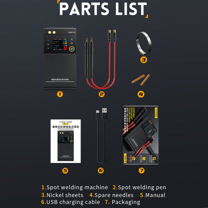 FNIRSI Small Handheld Portable Mobile Phone Lithium Battery Nickel Sheet Spot Welding Machine(SWM-10) - free shipping - PMC Jewellery - Order now!