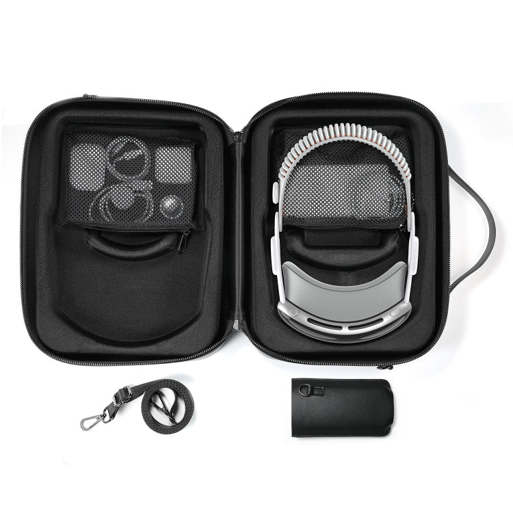 For Apple Vision Pro Headset Multifunctional Storage Bag Carrying Case(Black) - free shipping - PMC TechLife - Order now!