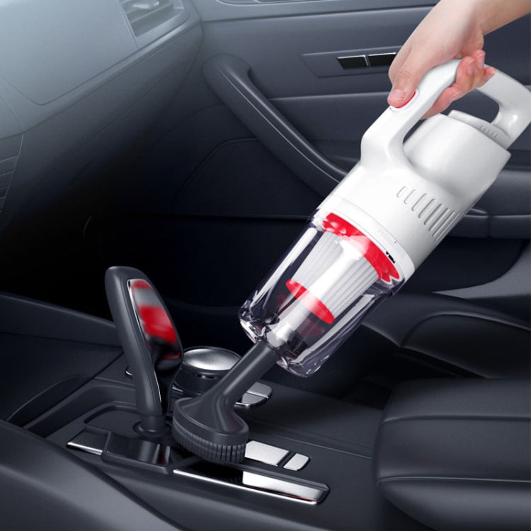 Handheld Household Vacuum Cleaner Car Small Powerful Dust Extractor, Model: Wireless Top Configuration