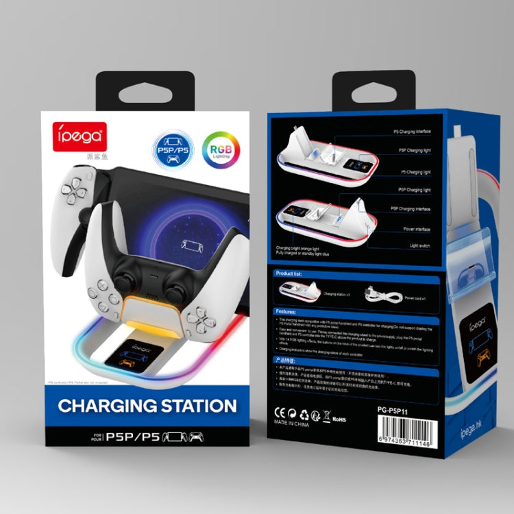 For SONY PlayStation Portal iPega Controller & Game Console Charger with RGB Light - free shipping - PMC Jewellery - Order now!