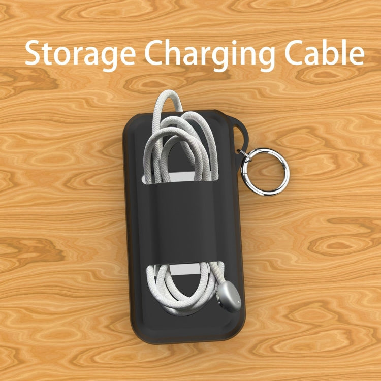 For Apple Vision Pro Accessories Power Protective Case Battery Silicone Storage Shell(Deep Blue) - VR Accessories by PMC TechLife | Online Shopping South Africa | PMC TechLife | Buy Now Pay Later Mobicred