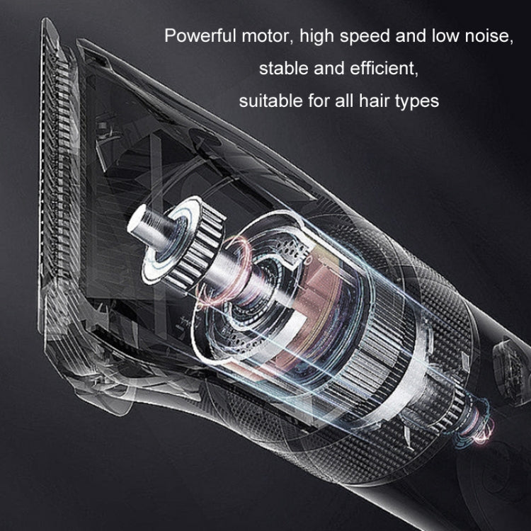 Rechargeable Hair Clipper Pet Shaver(Gold Black Pattern) - Electric Shavers by PMC TechLife | Online Shopping South Africa | PMC TechLife | Buy Now Pay Later Mobicred