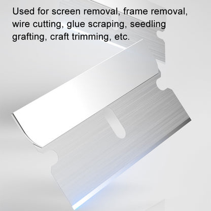 100pcs /Pack MECHANIC Screen Repair Small Blade Ultra-thin High Toughness Carbon Steel Sharp Edge - Others by MECHANIC | Online Shopping South Africa | PMC Jewellery | Buy Now Pay Later Mobicred