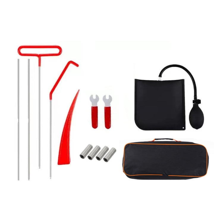 Car Air Bag Wedge Pump Audio Disassembly Repair Kit(13pcs/set Red) - Hand Tool Sets by PMC TechLife | Online Shopping South Africa | PMC TechLife | Buy Now Pay Later Mobicred