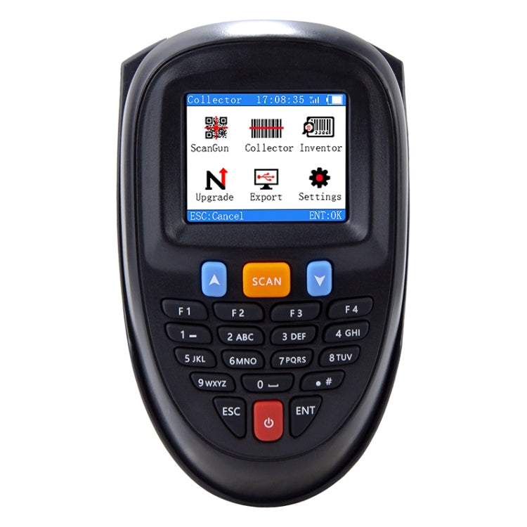 NEWSCAN 1D CCD Red Light Wireless Barcode Reader Scanner Data Collector With 2.2-Inch LCD Screen