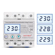 SINOTIMER STVP-932 50A 3-phase 380V LCD Self-resetting Adjustable Surge Voltage Protector - free shipping - PMC TechLife - Order now!