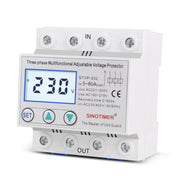 SINOTIMER STVP-932 40A 3-phase 380V LCD Self-resetting Adjustable Surge Voltage Protector
