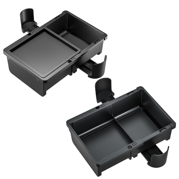 Car Seat Armrest Storage Box Adjustable Tissue Box(Black) - Stowing Tidying by PMC TechLife | Online Shopping South Africa | PMC TechLife | Buy Now Pay Later Mobicred