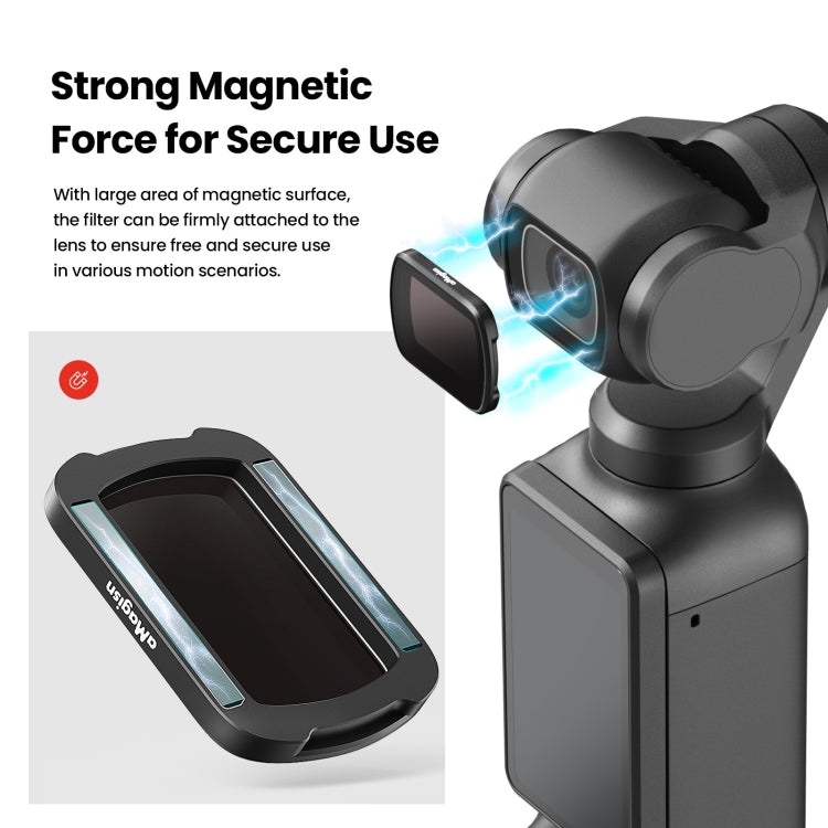 For DJI Osmo Pocket 3 aMagisn HD Double Sided Coated Filters Sports Camera Protective Goggles, Style: ND16+ND64+ND256 + CPL - free shipping - PMC TechLife - Order now!