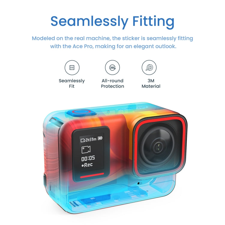 For Insta360 Ace Pro aMagisn Body Sticker Sports Camera Accessories(Painting) - Protective Film & Stickers by aMagisn | Online Shopping South Africa | PMC TechLife | Buy Now Pay Later Mobicred
