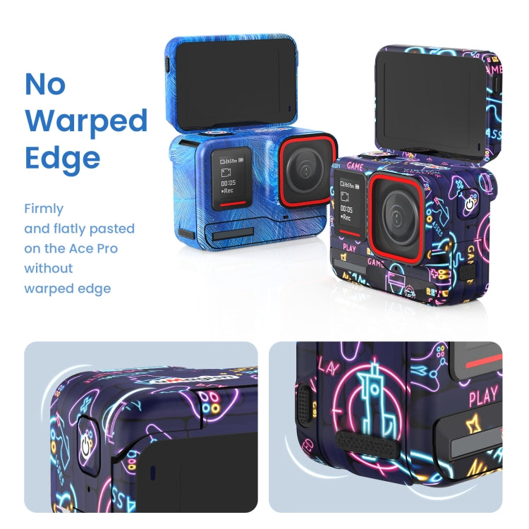 For Insta360 Ace Pro aMagisn Body Sticker Sports Camera Accessories(Painting) - Protective Film & Stickers by aMagisn | Online Shopping South Africa | PMC TechLife | Buy Now Pay Later Mobicred