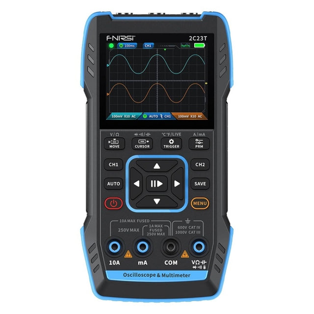 FNIRSI 3 In 1 Handheld Digital Oscilloscope Dual-Channel Multimeter, Specification: Upgrade