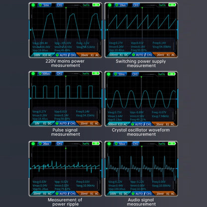FNIRSI 3 In 1 Handheld Digital Oscilloscope Dual-Channel Multimeter, Specification: Upgrade - free shipping - PMC Jewellery - Order now!