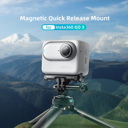 For Insta360 GO 3 / 3S aMagisn Magnetic Fast Disassembly Bottom Seat Bracket Sports Camera Accessories - Others by aMagisn | Online Shopping South Africa | PMC Jewellery | Buy Now Pay Later Mobicred