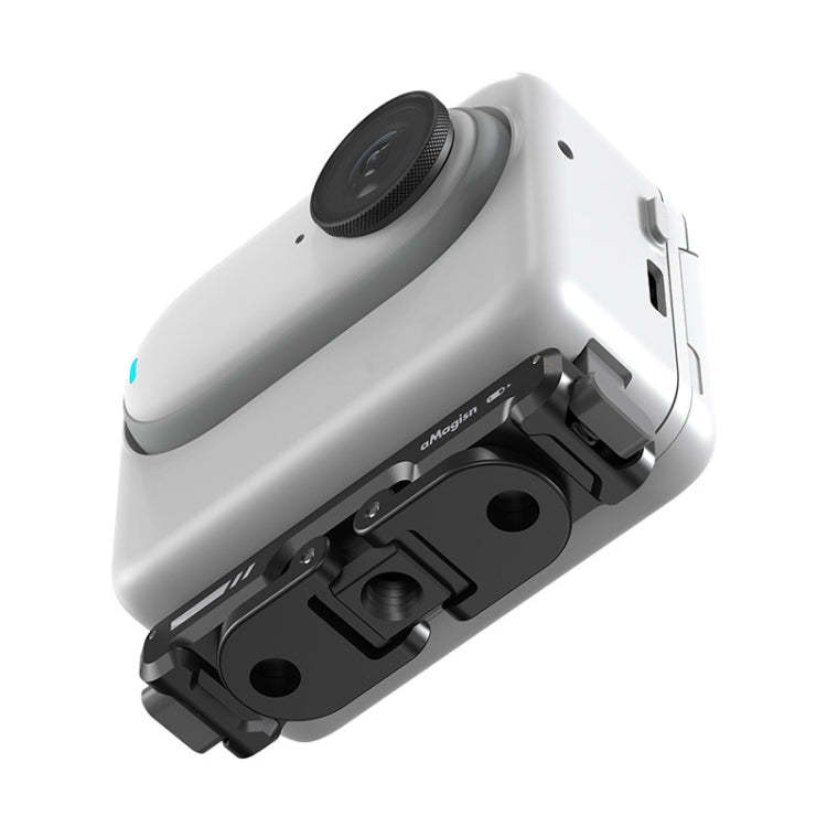 For Insta360 GO 3 / 3S aMagisn Magnetic Fast Disassembly Bottom Seat Bracket Sports Camera Accessories - Others by aMagisn | Online Shopping South Africa | PMC Jewellery | Buy Now Pay Later Mobicred