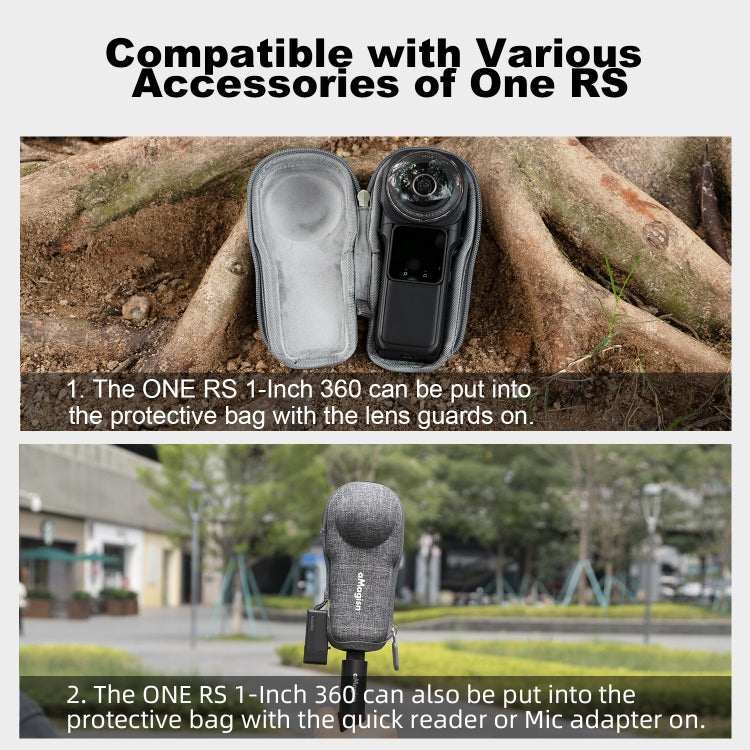 For Insta360 ONE RS 1-inch 360 aMagisn Panoramic Body Bag Sports Camera Accessories - free shipping - PMC Jewellery - Order now!
