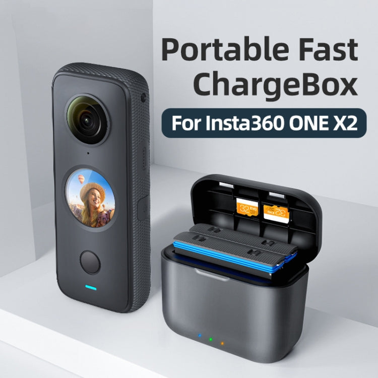 For Insta360 ONE X2 aMagisn Battery Fast Charging Box - free shipping - PMC TechLife - Order now!