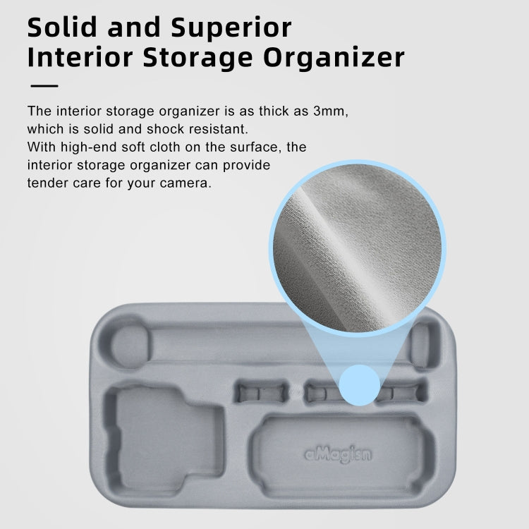 For DJI Osmo Action 4 aMagisn Medium Storage Pack Protection Movement Camera Accessories