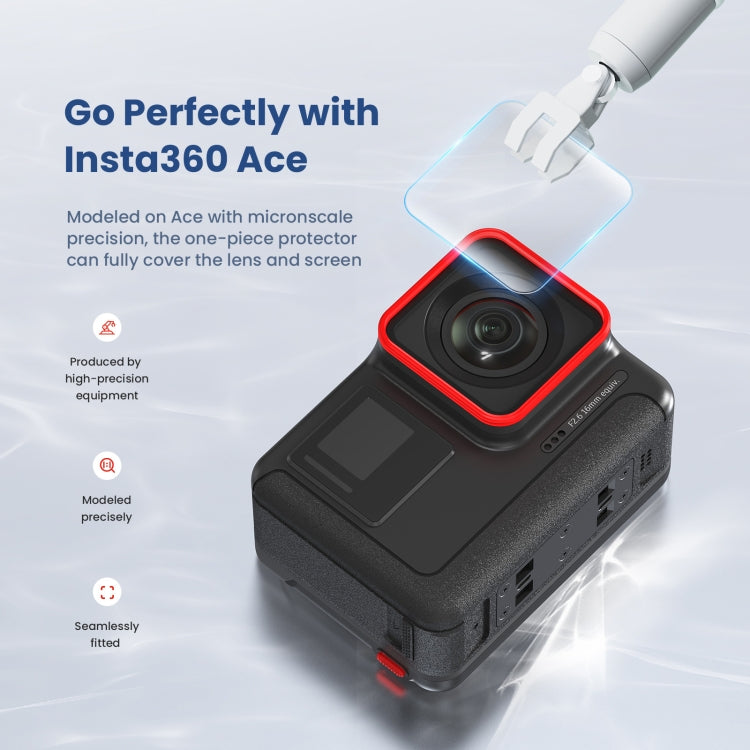 6 In 1 For Insta360 ACE aMagisn Tempered Film Protective Stickers Sports Camera Accessories - Protective Film & Stickers by aMagisn | Online Shopping South Africa | PMC TechLife | Buy Now Pay Later Mobicred