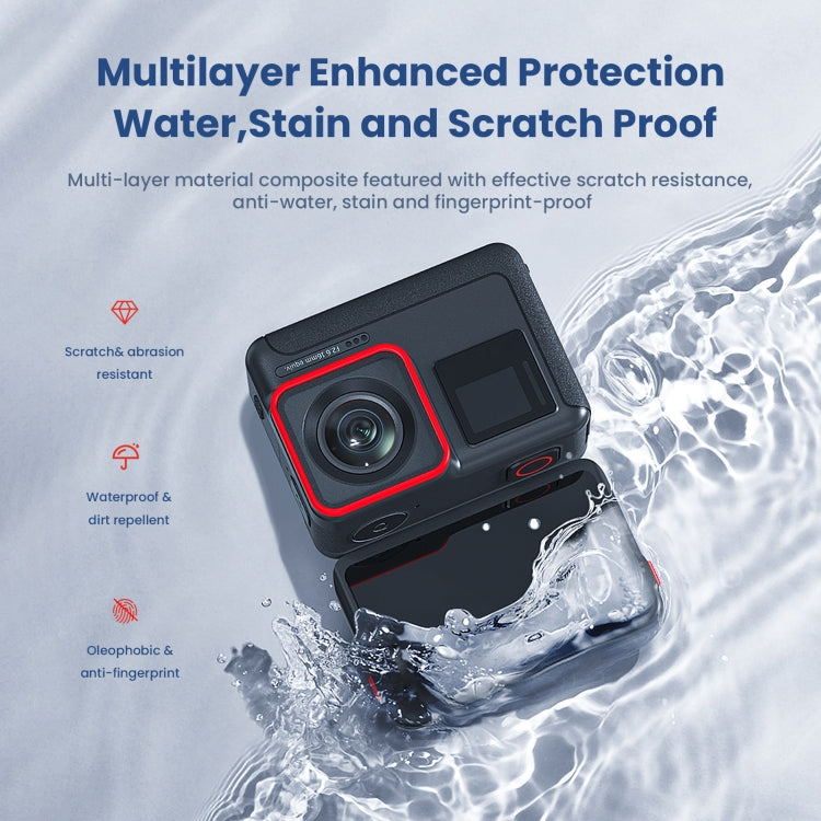 3 In 1 For Insta360 ACE aMagisn Tempered Film Protective Stickers Sports Camera Accessories - Protective Film & Stickers by aMagisn | Online Shopping South Africa | PMC TechLife | Buy Now Pay Later Mobicred