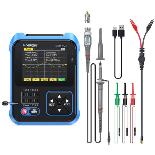 FNIRSI 3 In 1 Handheld Digital Oscilloscope LCR Transistor Tester, Specification: Upgrade - free shipping - PMC Jewellery - Order now!