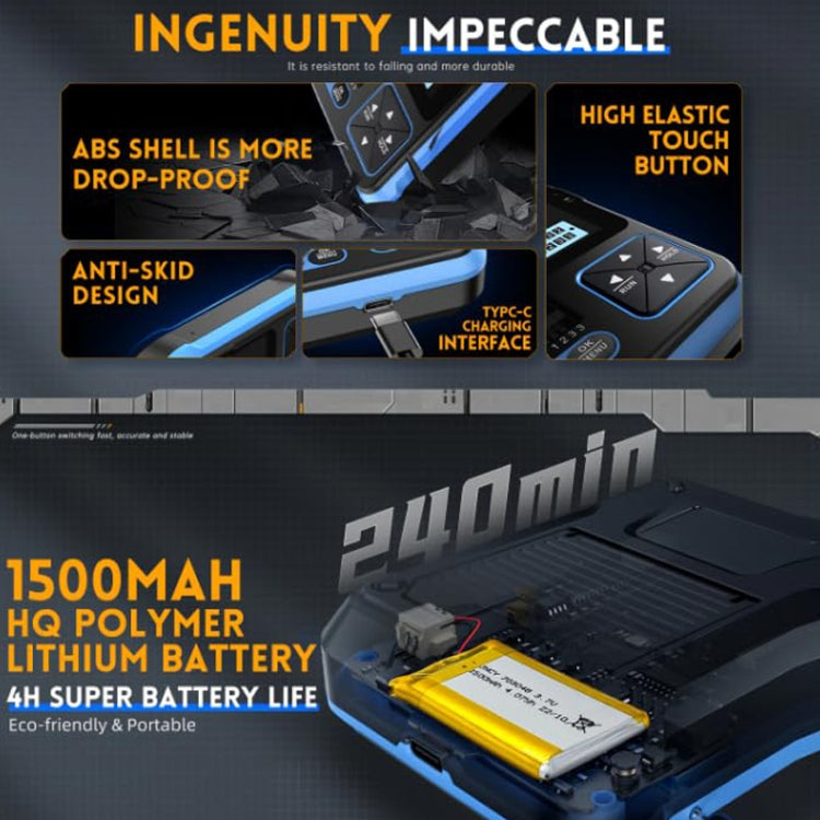 FNIRSI 3 In 1 Handheld Digital Oscilloscope LCR Transistor Tester, Specification: Standard - free shipping - PMC TechLife - Order now!