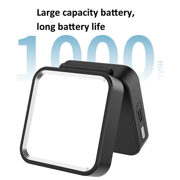 Camping Cycling Lavalier Lamp Night Fishing Light Three-Color Temperature Reading Lamp(Black) - Camping Lighting by PMc TechLife | Online Shopping South Africa | PMc TechLife | Buy Now Pay Later Mobicred