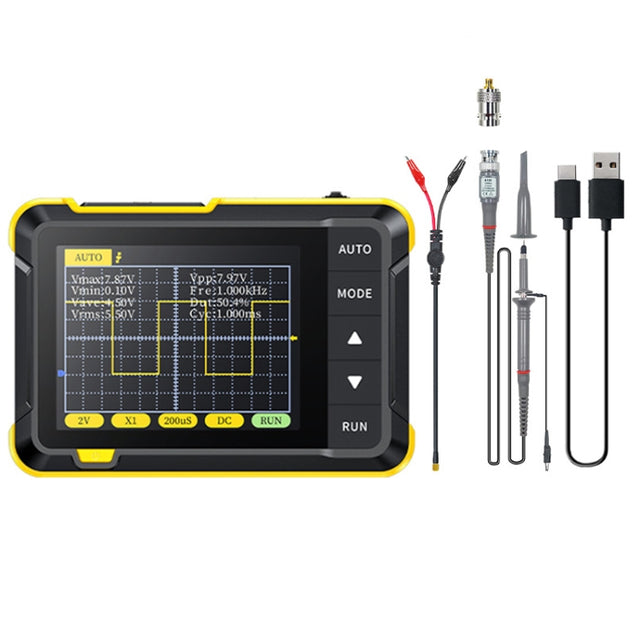 FNIRSI Handheld Small Digital Oscilloscope For Maintenance, Specification: Upgrade
