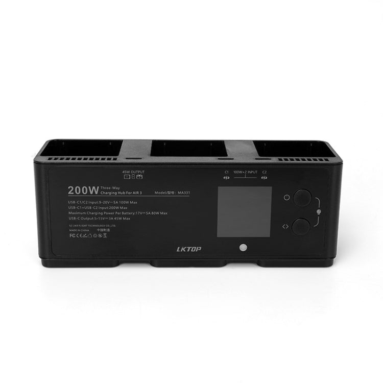For DJI Air 3 Smart Flight Battery LKTOP 200W 3-Channel Charging Manager - free shipping - PMC Jewellery - Order now!