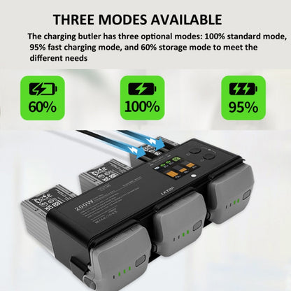 For DJI Air 3 Smart Flight Battery LKTOP 200W 3-Channel Charging Manager - free shipping - PMC Jewellery - Order now!