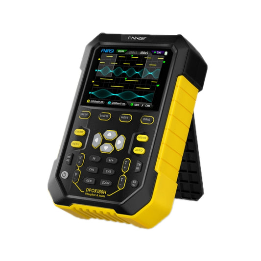 FNIRSI 2 In 1 Small Handheld Fluorescence Digital Dual-Channel Oscilloscope, US Plug(Yellow) - free shipping - PMC Jewellery - Order now!