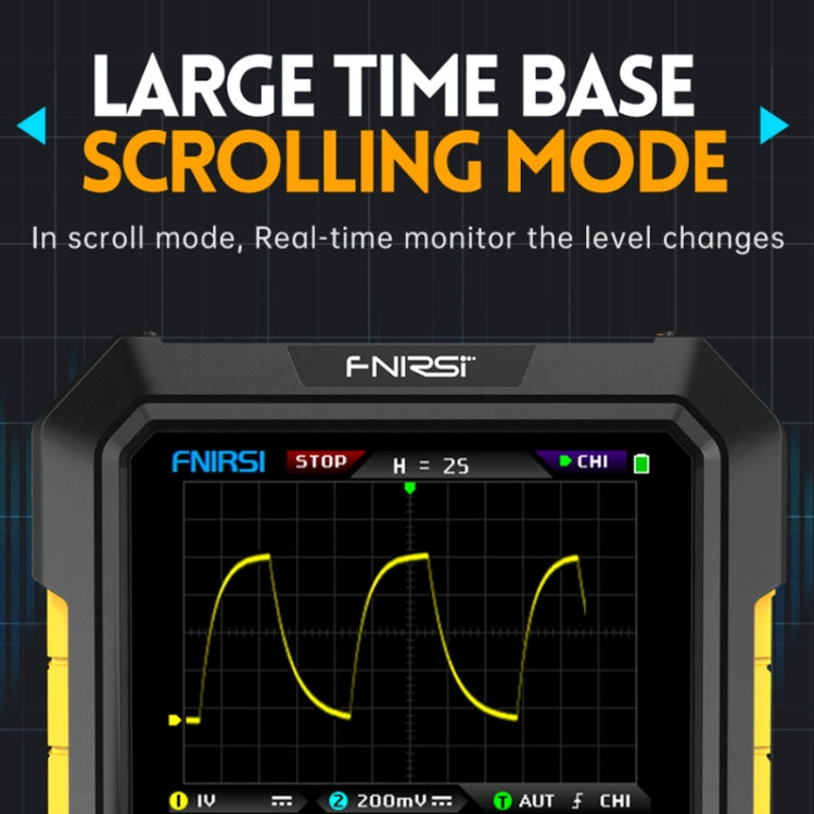 FNIRSI 2 In 1 Small Handheld Fluorescence Digital Dual-Channel Oscilloscope, US Plug(Blue) - free shipping - PMC Jewellery - Order now!
