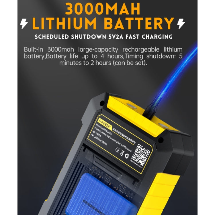 FNIRSI 2 In 1 Small Handheld Fluorescence Digital Dual-Channel Oscilloscope, US Plug(Yellow) - free shipping - PMC Jewellery - Order now!
